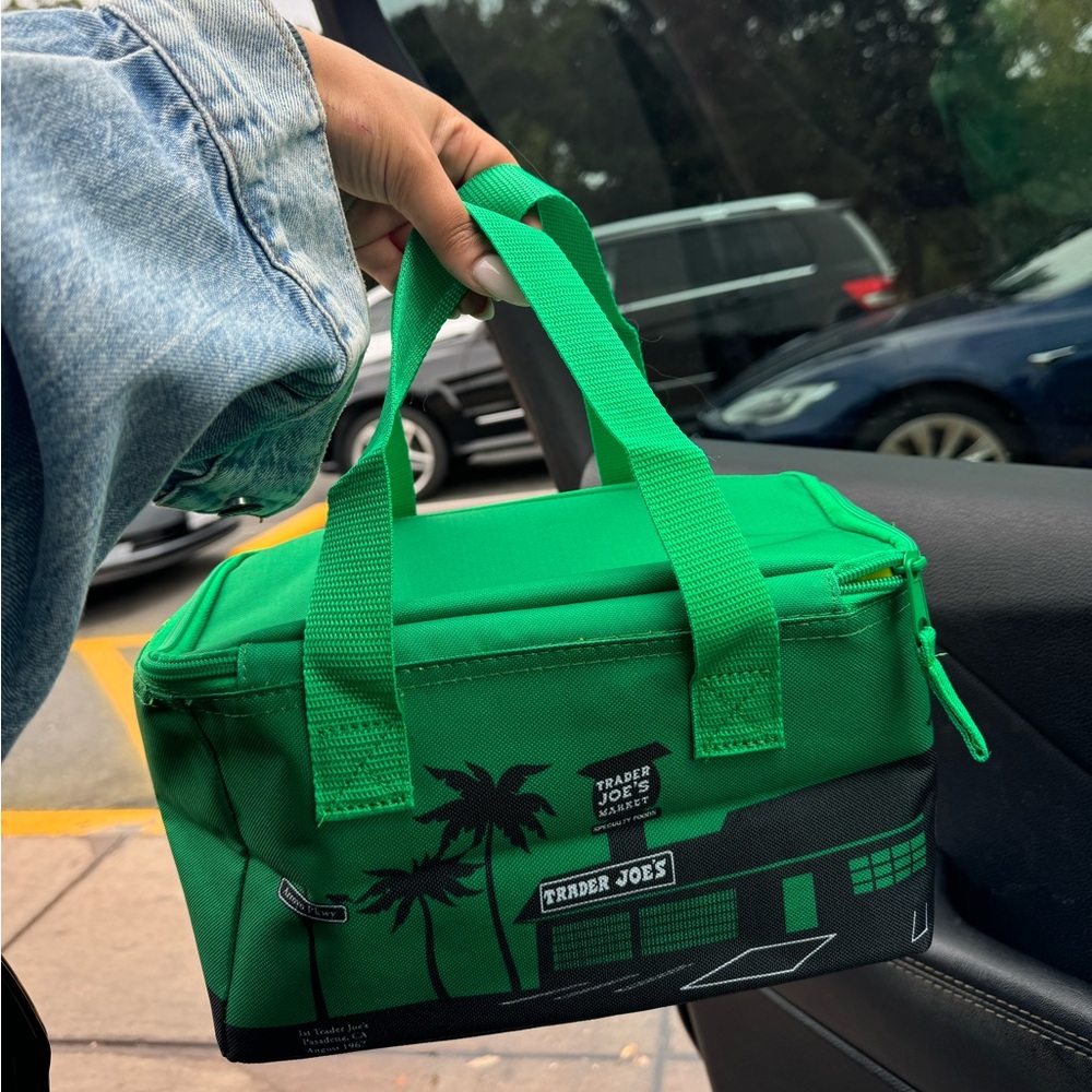 Mini insulated Trader Joe’s lunch bag
